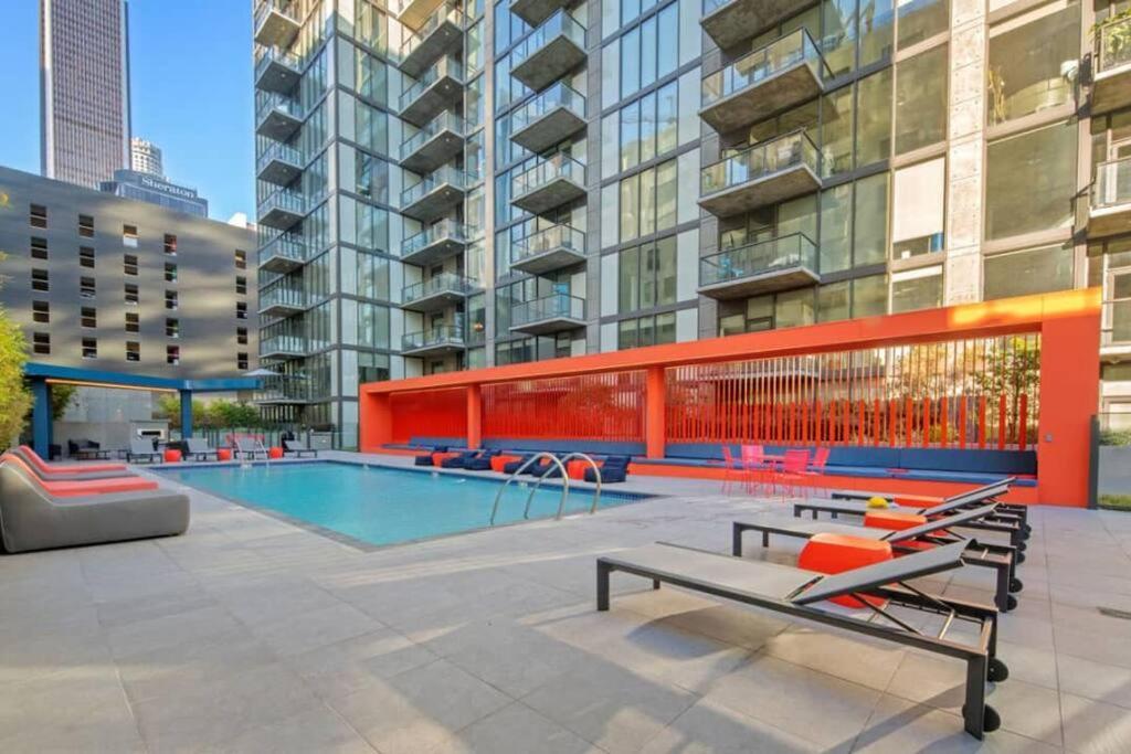 Top Floor High Rise 3 Bed Dtla Skyscraper Penthouse Los Angeles Exterior foto