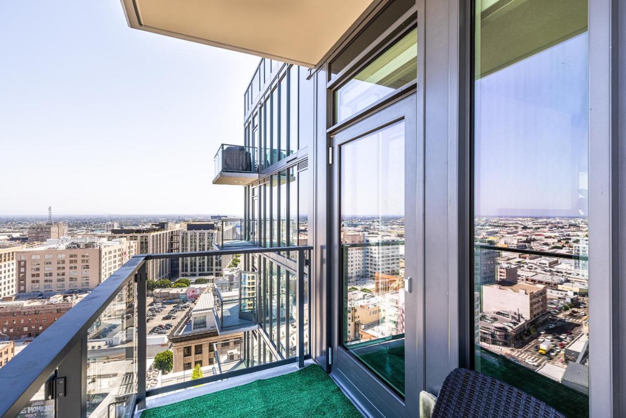 Top Floor High Rise 3 Bed Dtla Skyscraper Penthouse Los Angeles Exterior foto