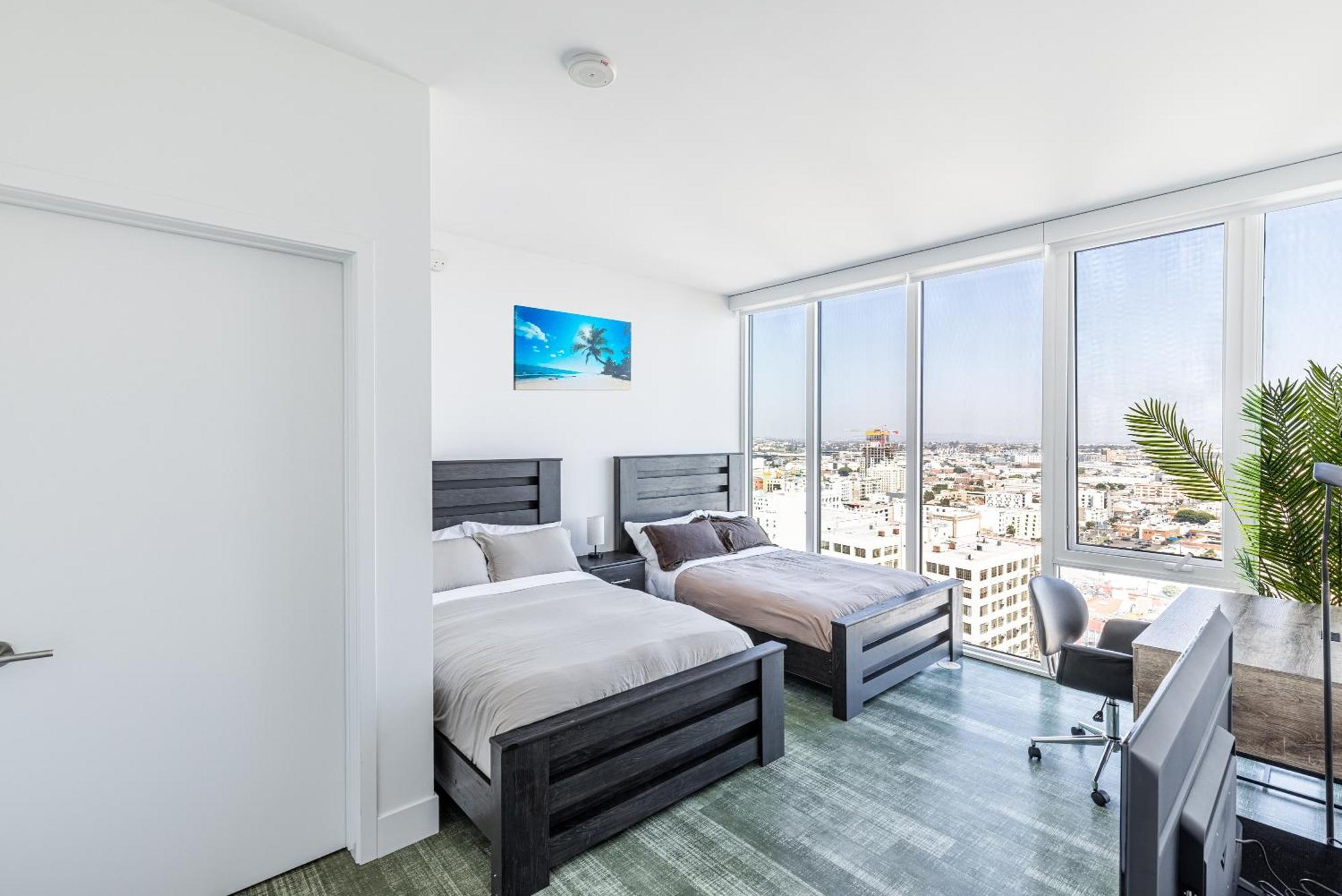 Top Floor High Rise 3 Bed Dtla Skyscraper Penthouse Los Angeles Exterior foto