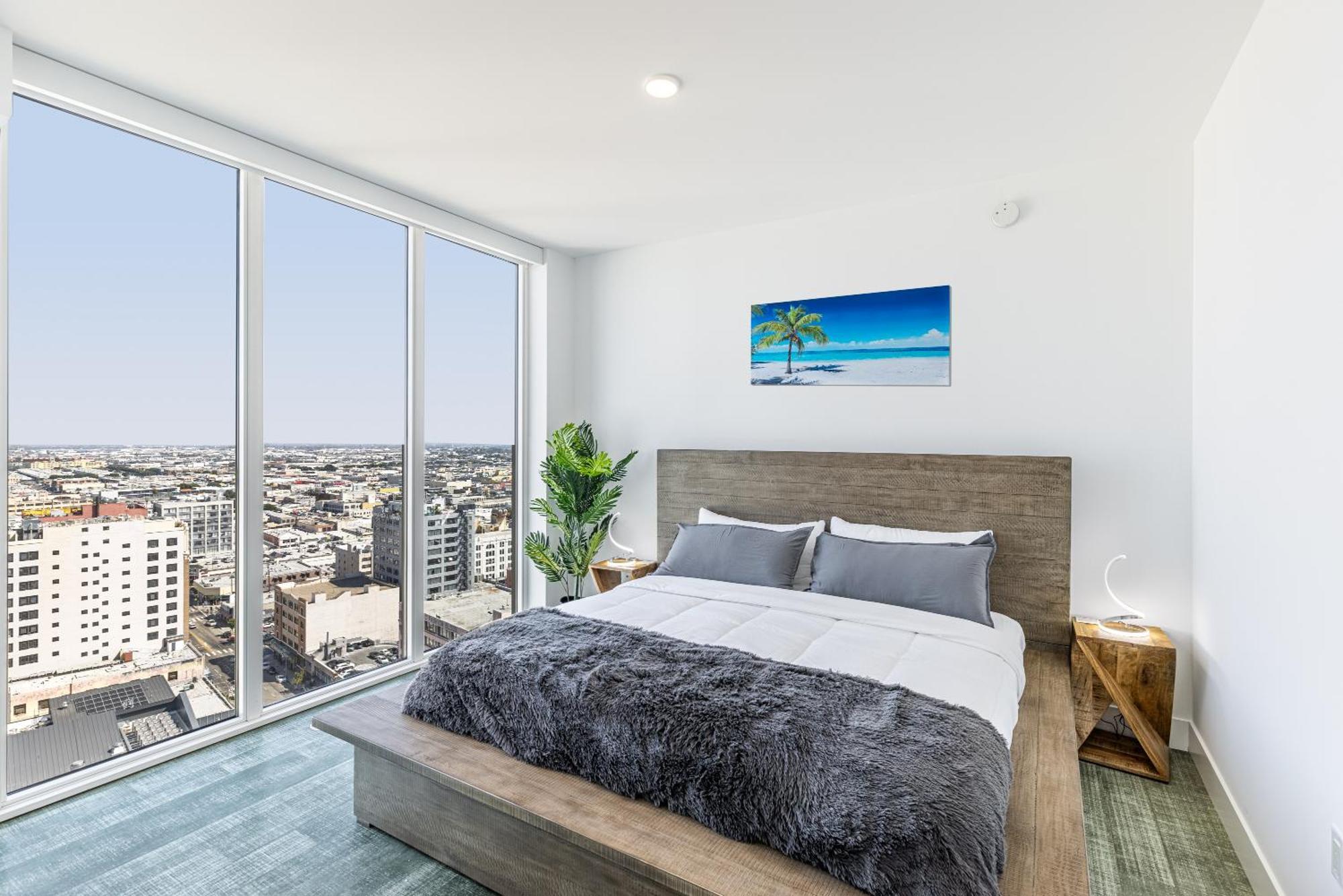 Top Floor High Rise 3 Bed Dtla Skyscraper Penthouse Los Angeles Exterior foto